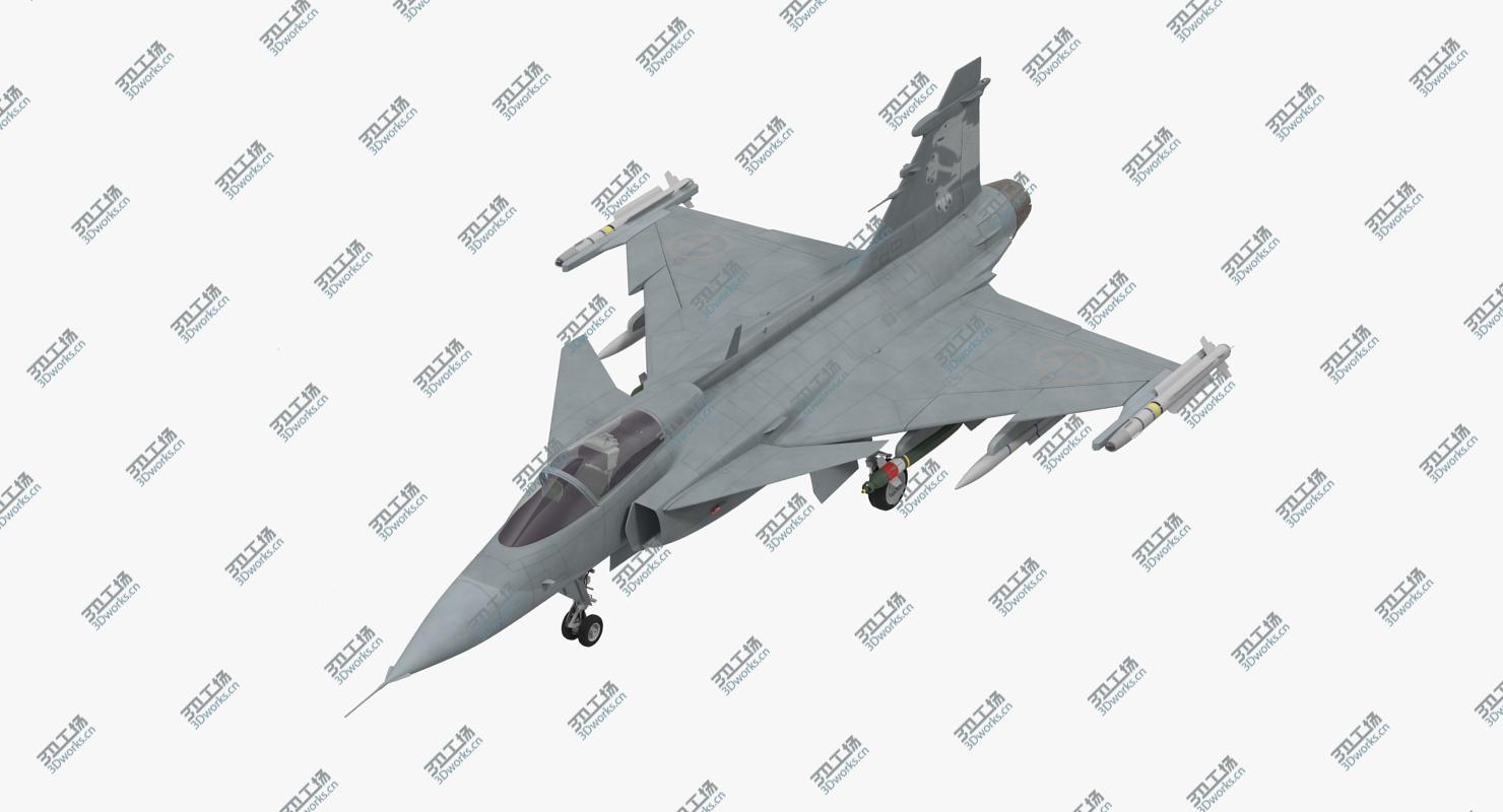 images/goods_img/20210313/Fighter Aircraft Saab JAS 39 Gripen/3.jpg